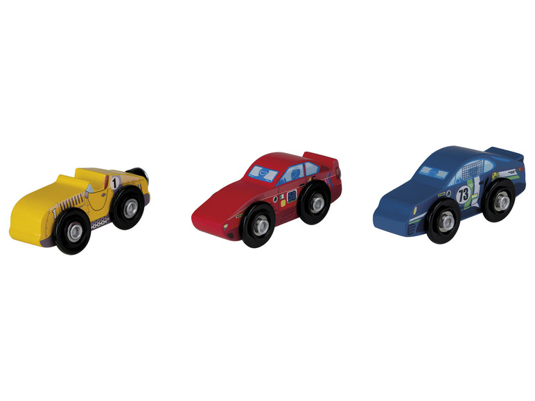 Ga naar volledige schermweergave: Playtive Houten voertuigen-set, 3 delig - afbeelding 17