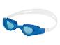 Blauwe zwembril met witte band