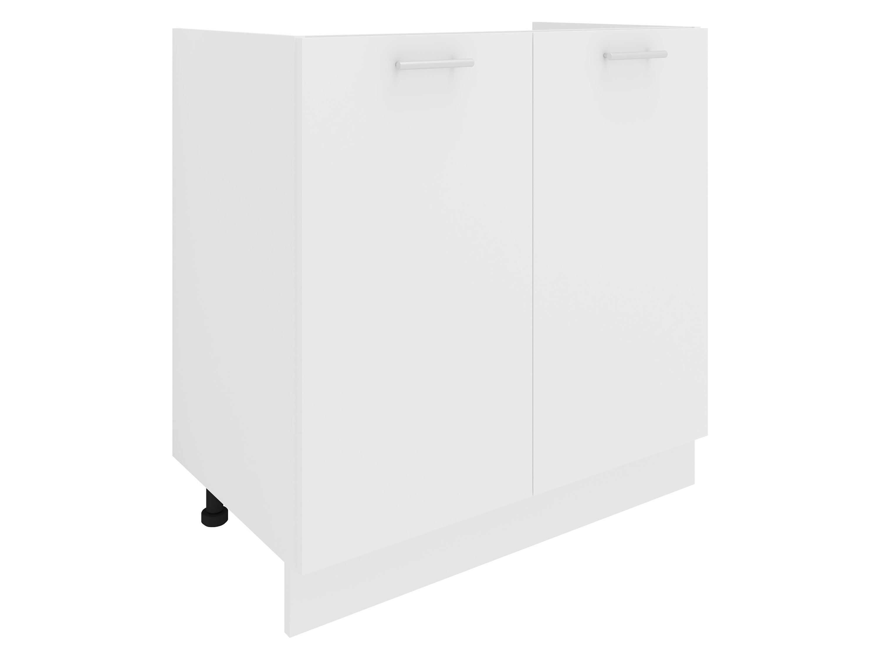 VCM Keukenkast of frontpaneel Esilo (Onderkast wastafel, Wit, 2 Türen) afbeelding