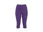 Paarse dames sportcapri legging met trekkoord in de taille.