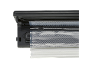 Vacumeermachine met transparante vacuümfolie.