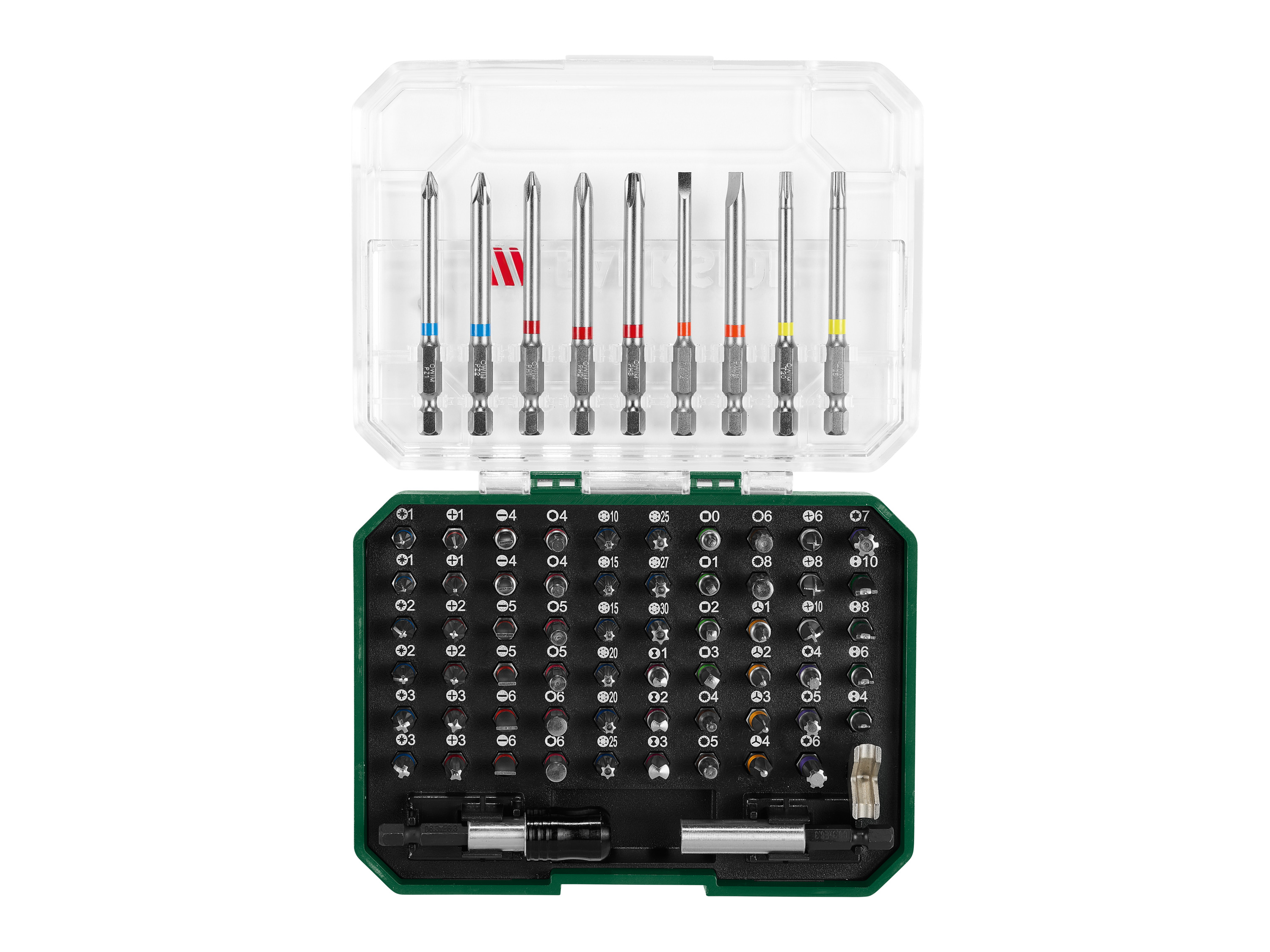 PARKSIDE Bitset of bit- en dopsleutelset (Speciale bitset 71-delig)