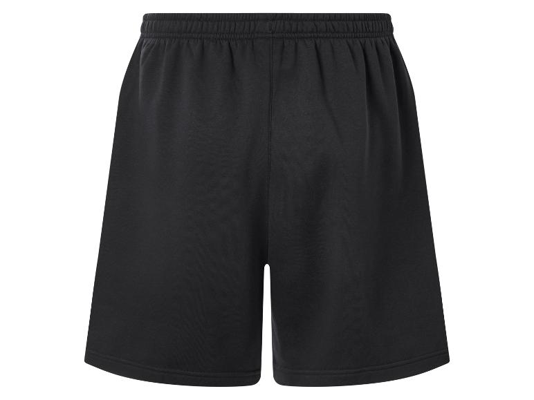 Zwarte sportshort met elastische tailleband.