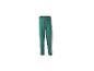 Groene kinderjoggingbroek met lichtere zijstreep