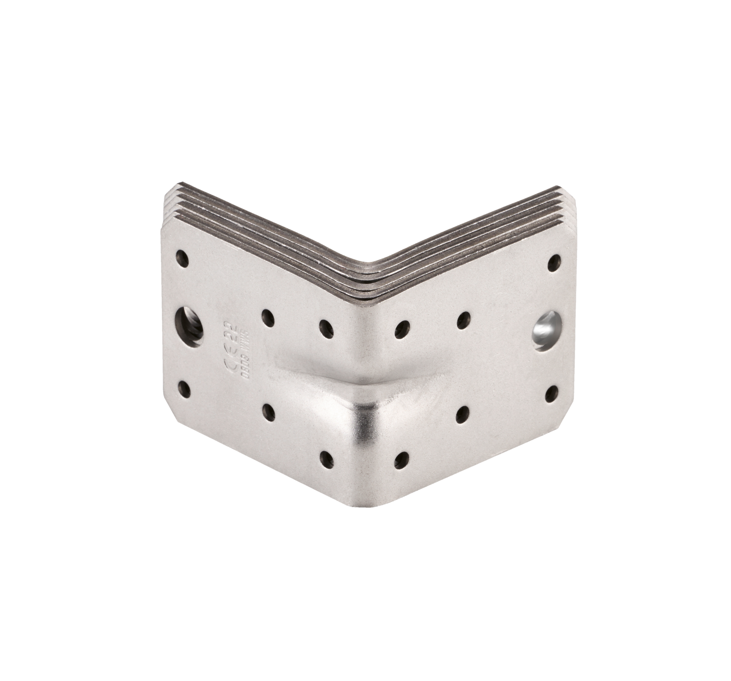 PARKSIDE PERFORMANCE Stoelhoek / platte hoek (6x stoelhoek 70 x 55 mm)