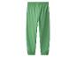 Groene joggingbroek met elastische tailleband en boorden