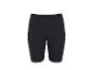 Zwarte sportshorts met elastische tailleband en subtiel logo.