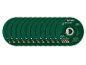 Tien doorslijpschijven voor metaal, 125 mm diameter, voor metaalbewerking.