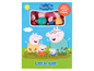 Peppa Pig lees- en speelset met 4 figuren.