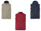Drie U.S. Polo Assn. bodywarmers in verschillende kleuren.