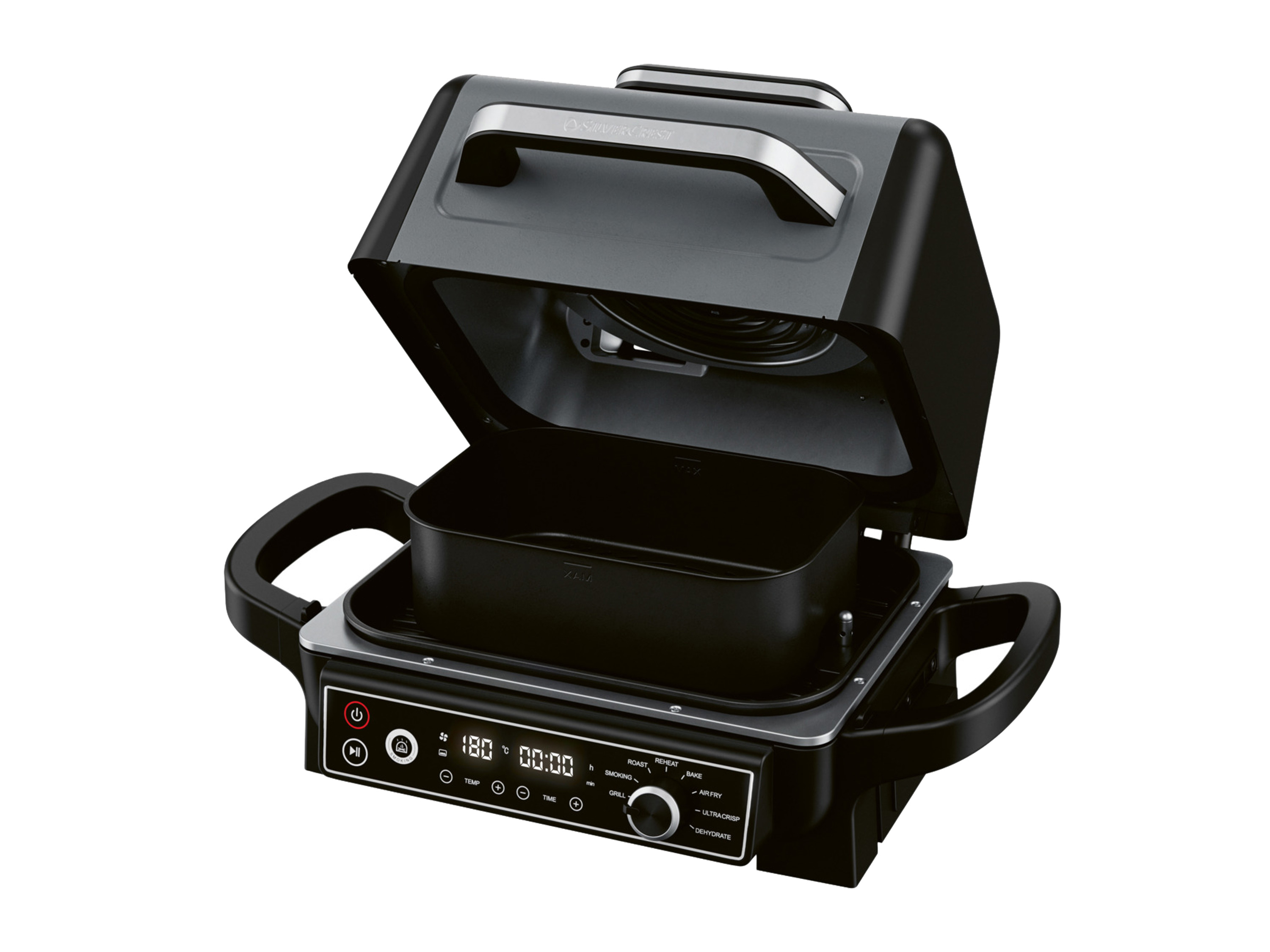SILVERCREST Elektrische BBQ-grill en smoker afbeelding