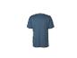 Donkerblauw T-shirt met korte mouwen voor heren, achterkant
