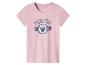 Roze T-shirt met korte mouwen met Minnie Mouse-print en het jaartal 1928