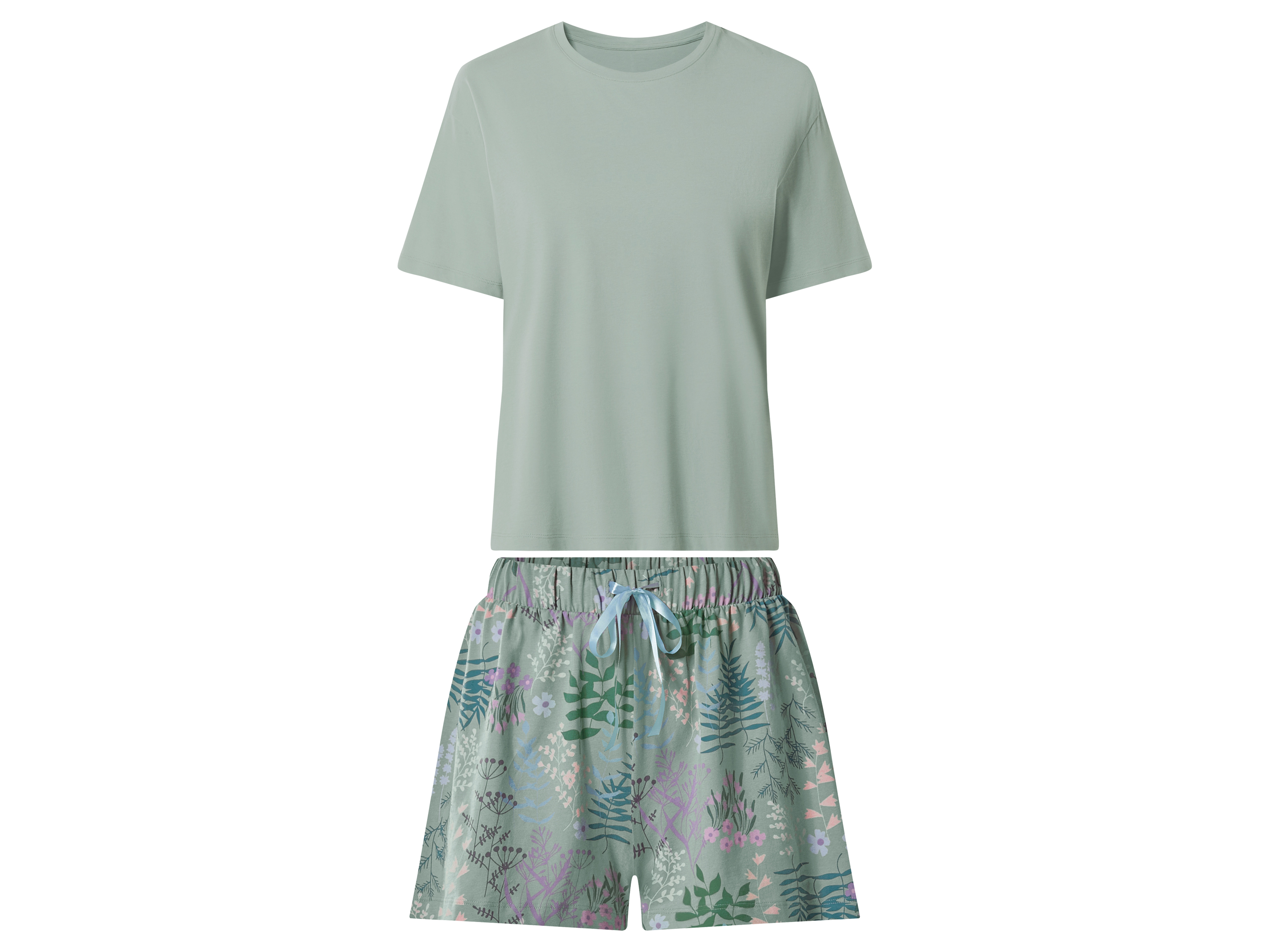 esmara Korte dames pyjama (Olijfgroen, L (44/46))