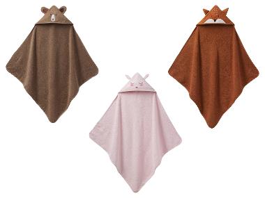 LUPILU® Baby badcape, 85 x 85 cm