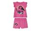 Roze Moana pyjama voor meisjes: top en short.