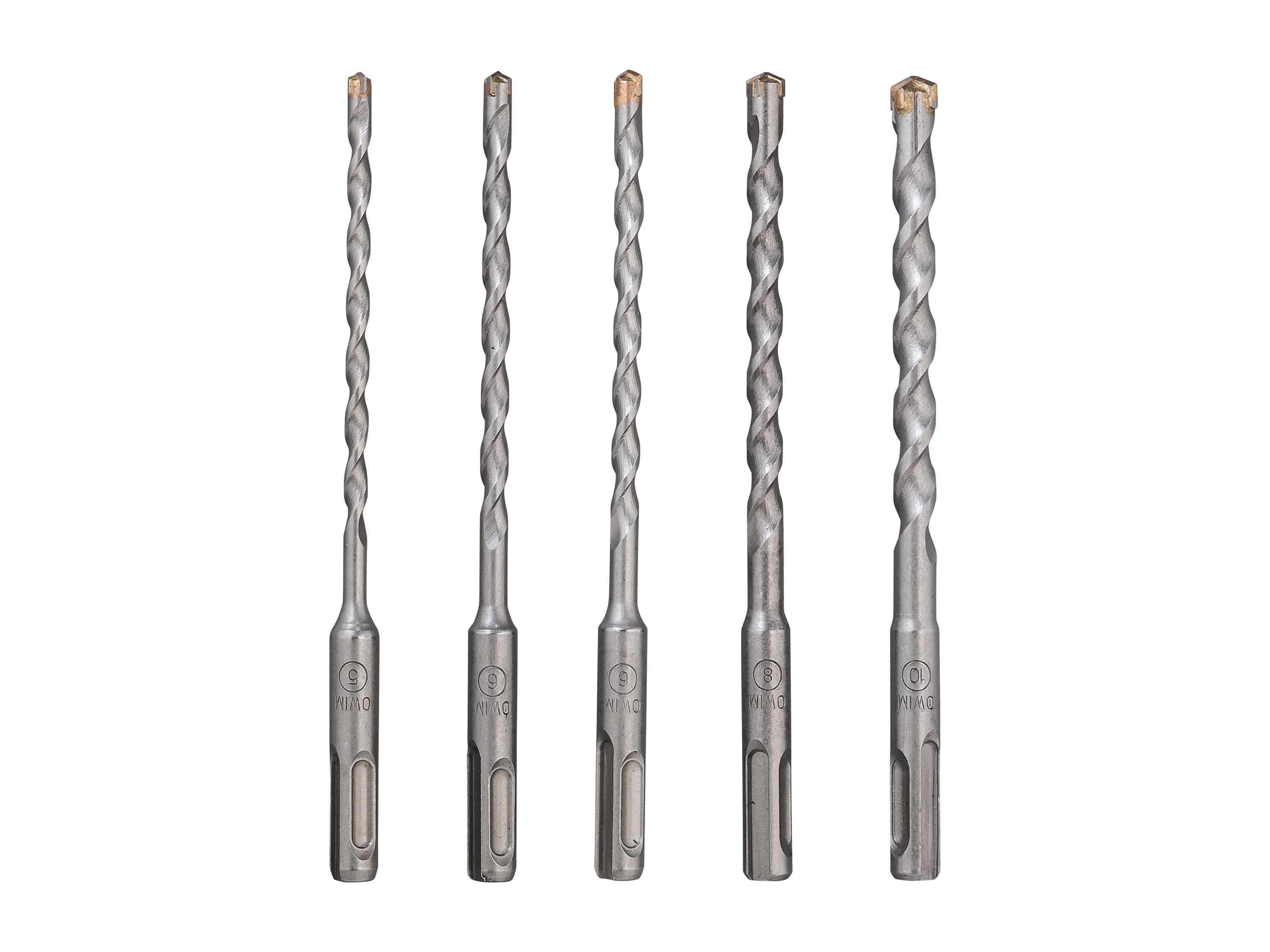 PARKSIDE PERFORMANCE SDS-Plus boren of beitels (SDS Plus boor PSBSP 5 A1 5-delig)