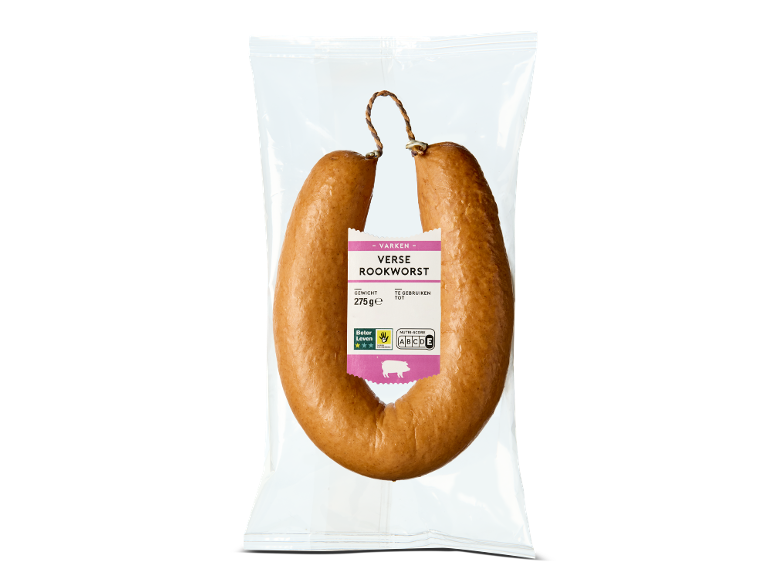 Zwagerman verse rookworst varken, 275 g