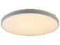 Ronde plafondlamp met sterreneffect op een witte achtergrond.