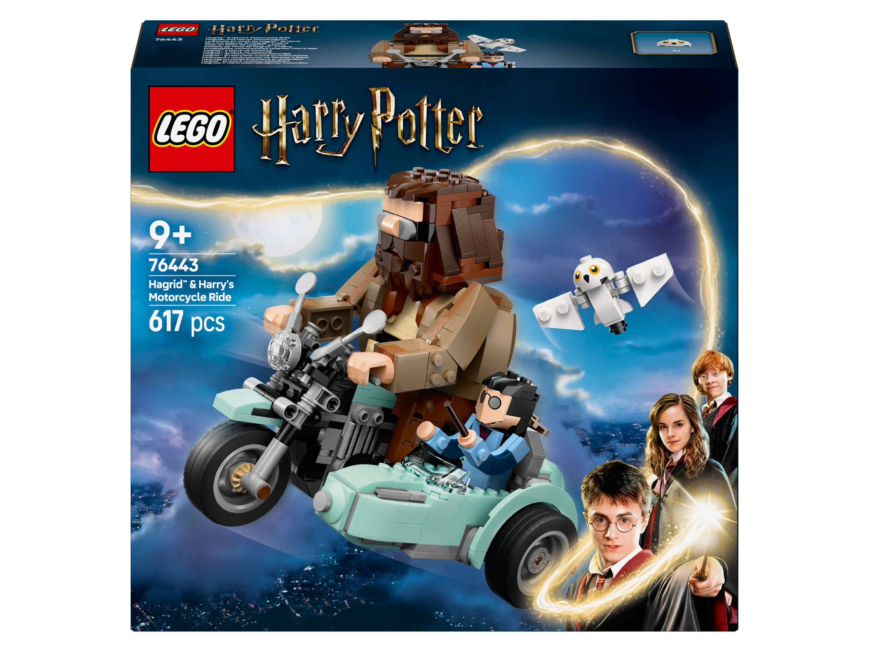 LEGO HARRY POTTER™ 76443 Hagrid™ en Harry's rit op de motor