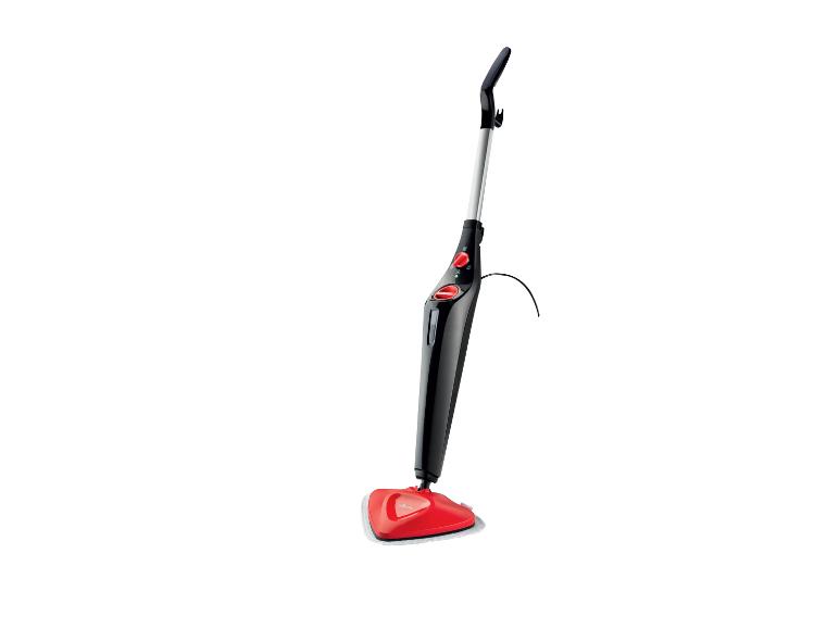 Zwarte en rode Vileda Steam stoommop