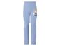 Lichtblauwe kinderlegging met een blond meisje en de tekst 'Follow your Heart'.