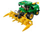 Lego John Deere 9700 combine harvester met bewegende onderdelen.