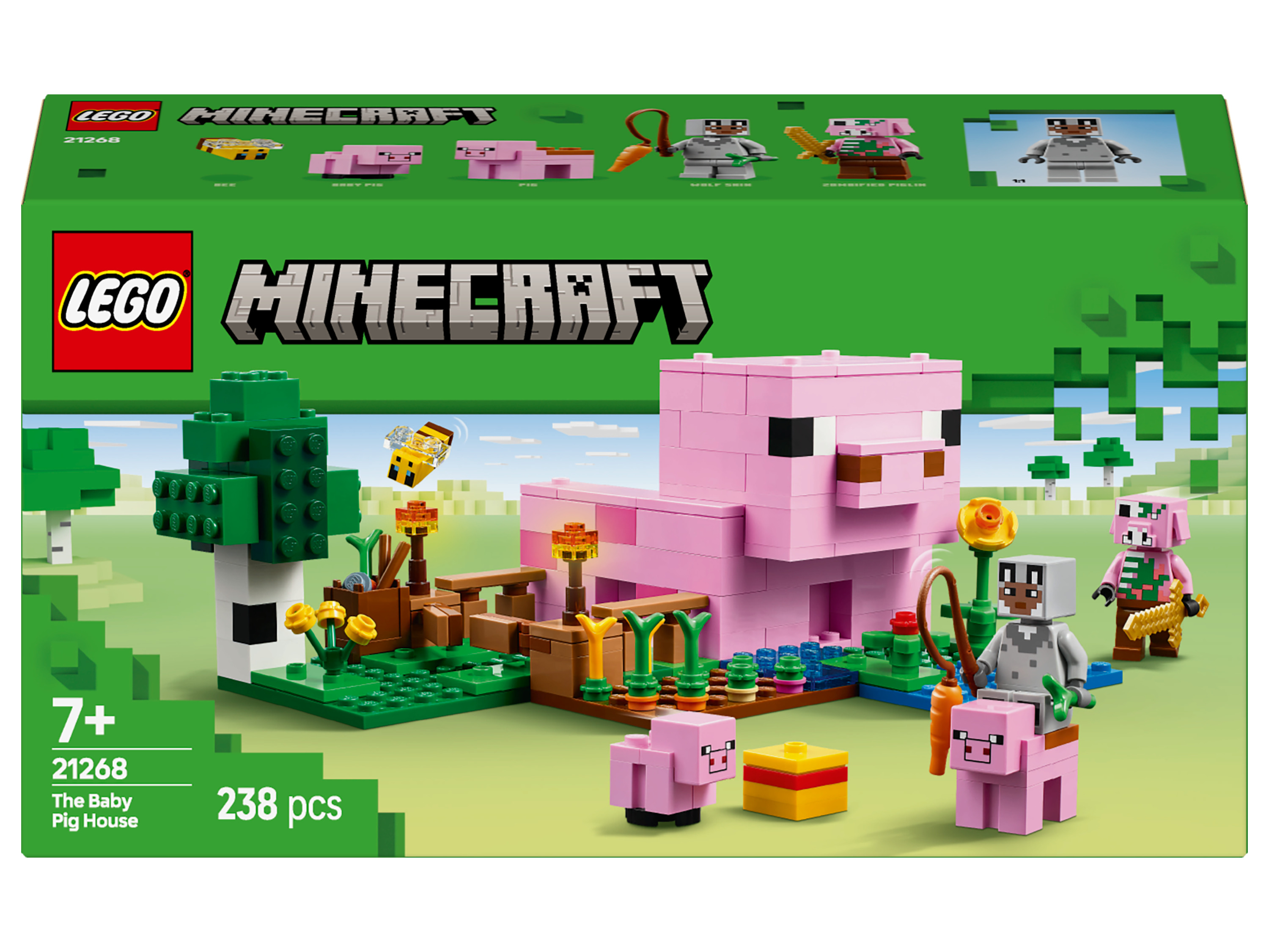 Lego Minecraft 21268 Het huis van het biggetje