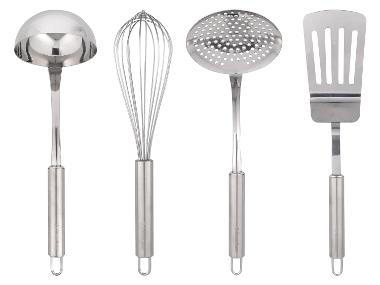 SILVERCREST® Rvs keukengerei 4-delig