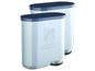 Twee waterfilters met gepatenteerde technologie.