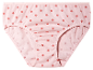 Roze meisjes onderbroek met stippen.