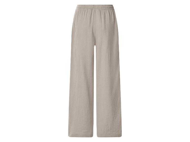 Mousseline dames broek