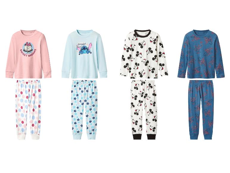 Kinderpyjama's van Disney (Minnie, Stitch, Mickey) en Spiderman