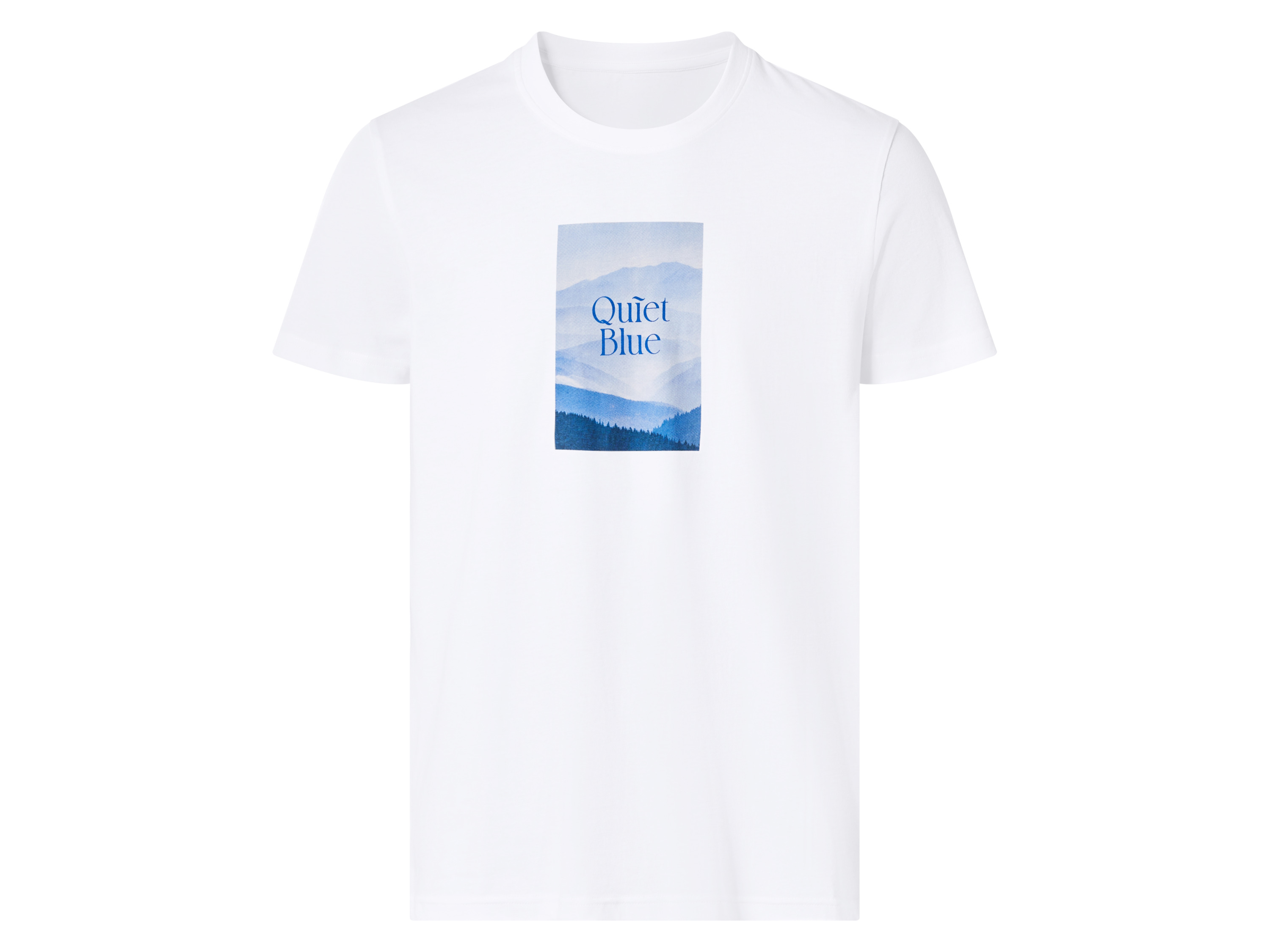 esmara Men Heren T-shirt (Wit, S)