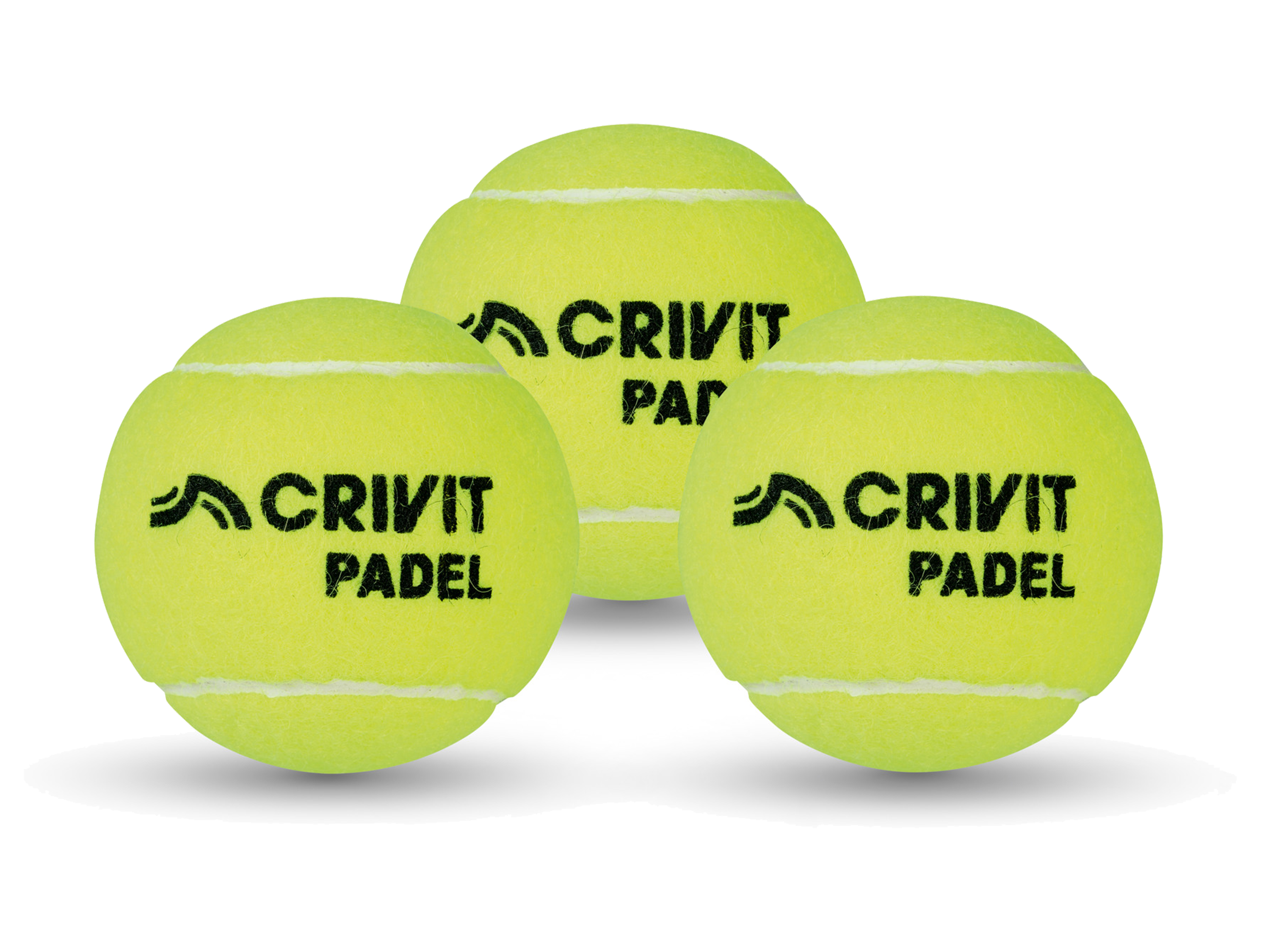 CRIVIT Padelballen 3-pack