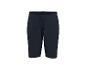Donkerblauwe sportshort met verstelbaar trekkoord.