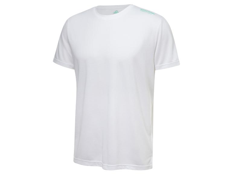 Wit Crivit T-shirt met korte mouwen voor heren.