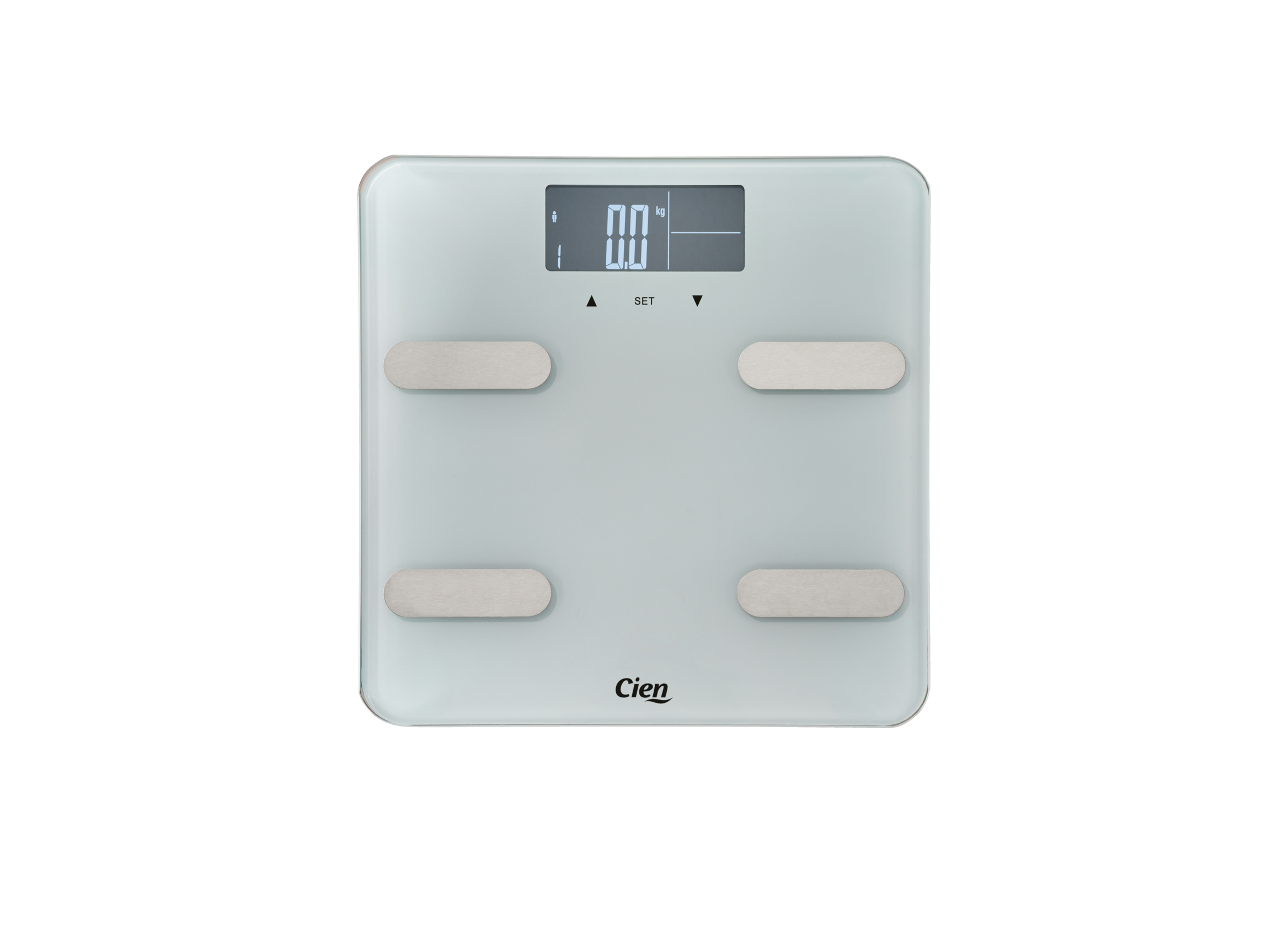 CIEN Diagnoseweegschaal HG15016, met step-on-functie. (wit)