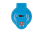 Blauw PAW PATROL wafelijzer van bovenaf gezien.