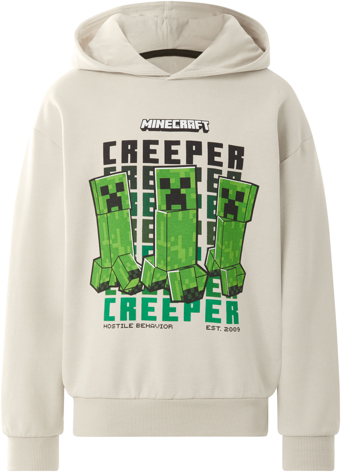 Kinder hoodie Minecraft (Beige, 122/128)