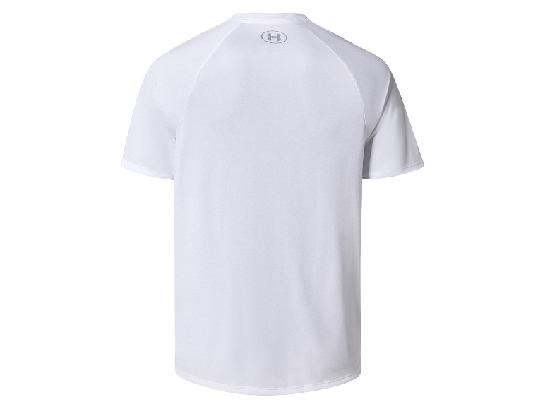 Wit Under Armour T-shirt met logo op de rug.