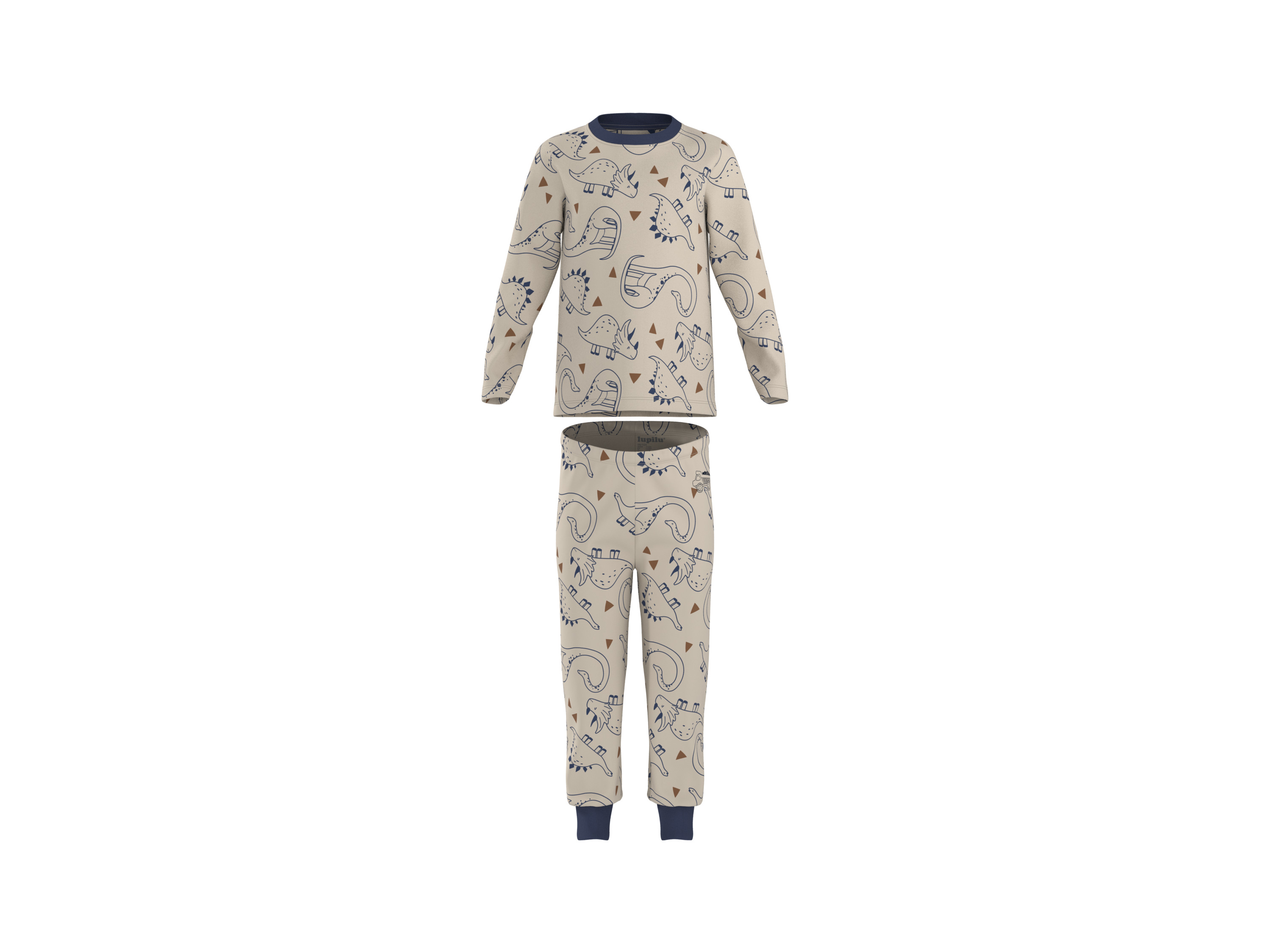 LUPILU Kinder pyjama (Beige, 98/104)
