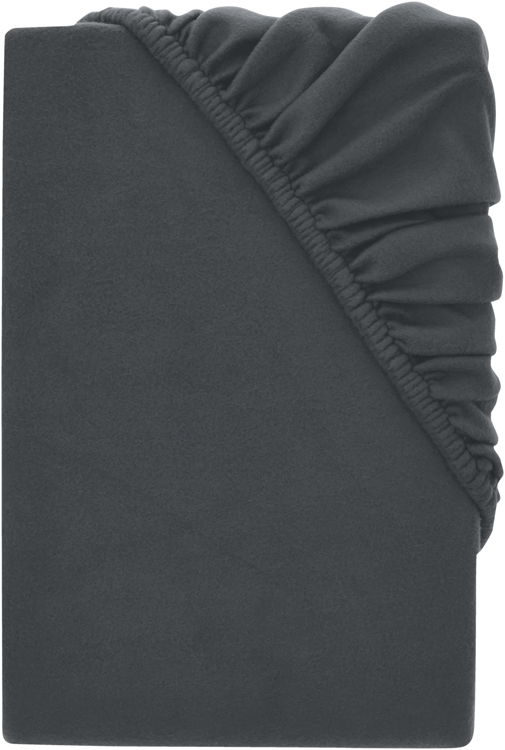 LIVARNO Fleece hoeslaken, 140-160 x 200 cm (Antraciet)