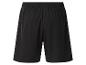 Zwarte heren sportshorts met elastische tailleband