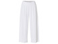 Witte broek met een elastische tailleband