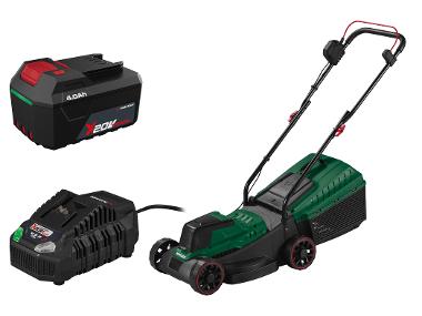 PARKSIDE® Accu-grasmaaier 20 V, met accu 4 Ah en snellader 4,5 A, 200 m²
