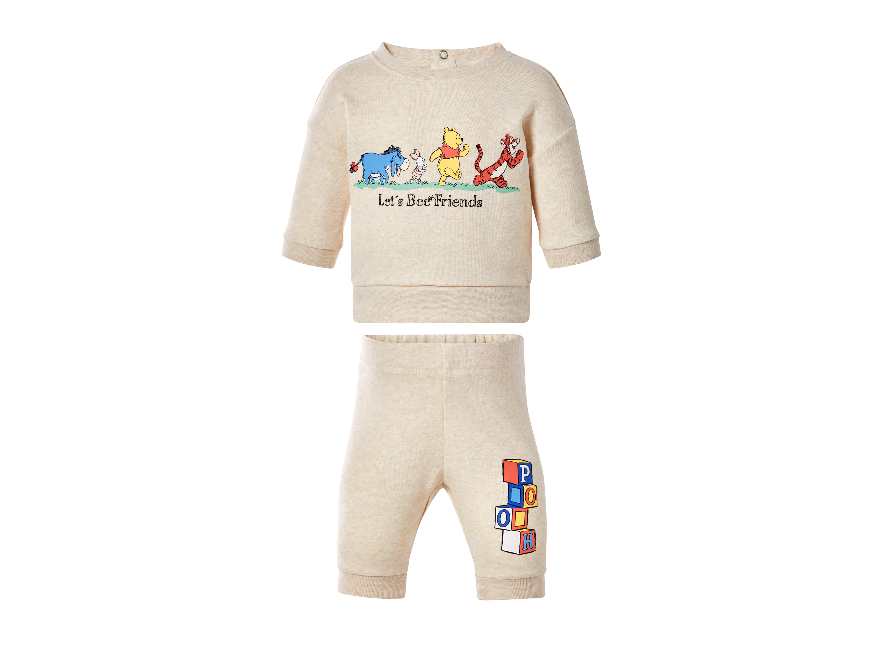 LUPILU Baby joggingpak, 2-delig (Winnie de Poeh, 62-68)