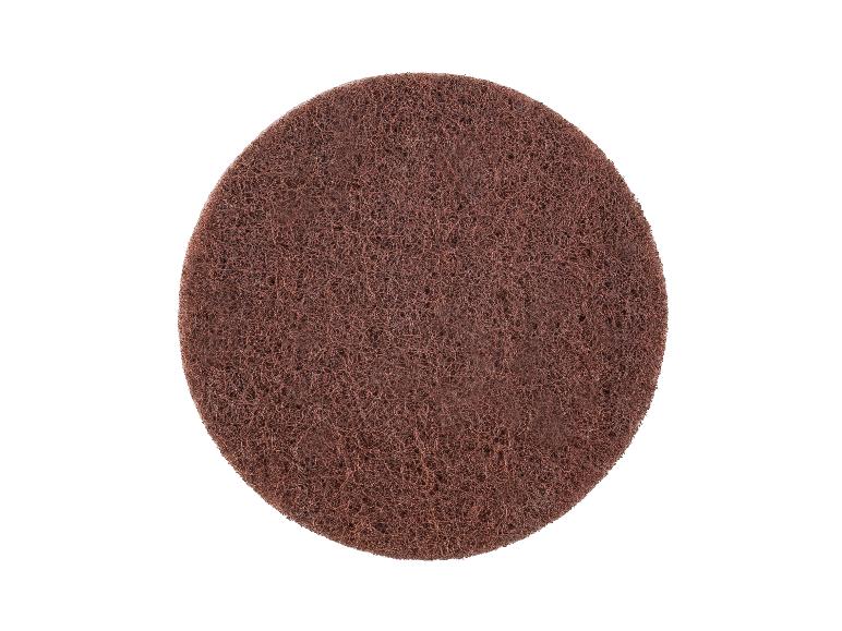 Ronde bruine schijf voor schuren.