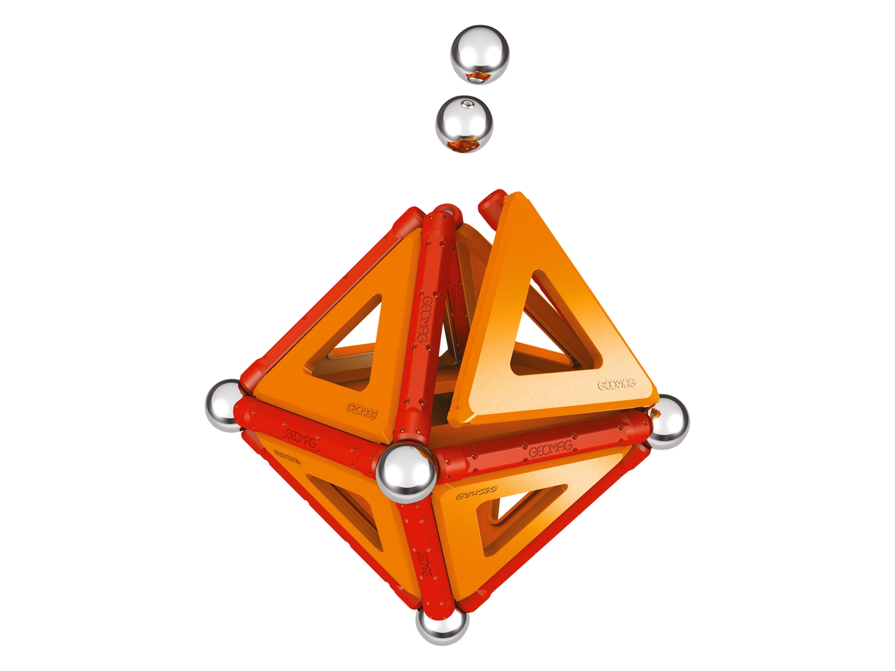 Geomag Magnetisch speelgoed (Oranje)