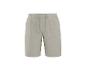 Beige linnen shorts met trekkoord in de taille